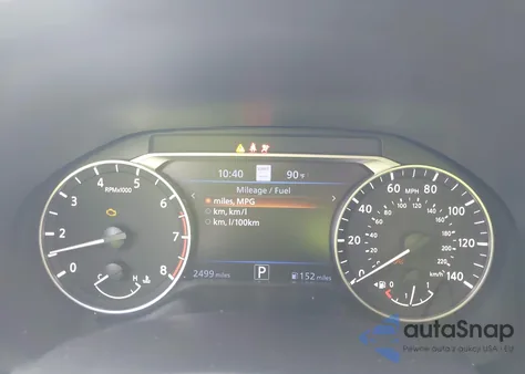 2024 Nissan Altima Sv Fwd из США, поврежденный, VIN 1N4BL4DV8RN398142